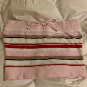 SOLD - Y2K Terry Tube Top